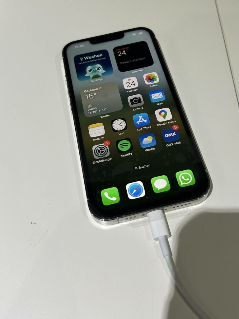 Avant remplacement du LCD défectueux d'un iPhone